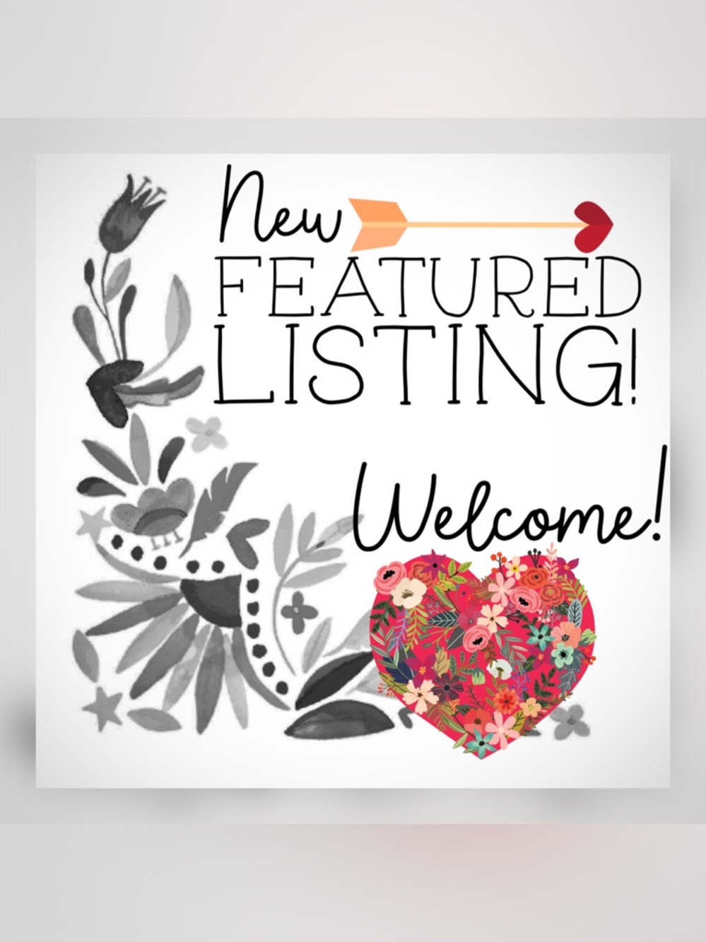 New listing!  Most recent closet addition 🌻